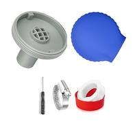 Hoite A Set Of Pool Outlet Nozzle Repair Parts with Connection Accessories, Pool Nozzle 32 Mm for Intex Bestway