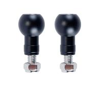 Hoite Aluminum 17MM Expanding Ball Head with M6 Screw for Tripod Selfie Handle Grip Stand Ball Mount Converter
