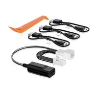 Hoite Dashcam Power Adapter 10 pin Type H Connects to Rearview Mirror Built in USB Power Source