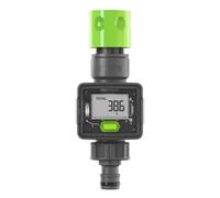 Hoite Digital Water Flow Meter,With Clear And Readable Display,For Garden Hose 3/4 Inch Connector,For Pipes, Gardening, Car Washing