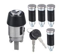 Hoite Firing Switch Lock Barrel Kit Compatible with VW T4 Transporter Caravelle 1990-2003 with 357905855A 357905855B 701837205