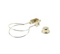 Hoite Lamp Shade Clip-on Adapter Kit - Includes Finial & Lampshade Levellers, Spring Clip for Light Bulb, Keeps Hardware in Place