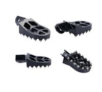 Hoite Motorbike Foot Rests, Rests CNC Aluminum Modified Kit Fit for Sur-Ron Surron Ultra Bee Electric Dirt Bike Black