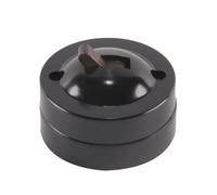 Hoite Retro Light Switch,6A-50A Flat Round Mounted Round Single Control Retro Light Switch for Home Hotel