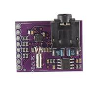 Hoite Si4703 RDS FM Radio Tuner Evaluation Breakout Board for AVR PIC ARM with RBDS Support Radio Data Service Receiver Module 29.3X22.4MM