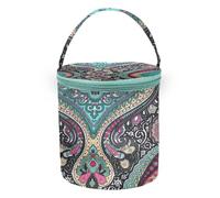 Hoite Yarn Storage Box for Knitting, with Small Holes on the Top, Suitable for Home Use, Travel Storage, Bedroom, Etc.
