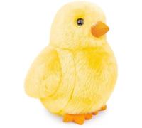 Hoite Yellow Chick Plush 12cm Little Cute Cuddy Farm Toys Realistic Stuffed Animal Wild Simulation Super Soft Bedroom Home Decoration Playtime Birthday Gift