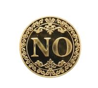 Hoite Yes or No Decision Coin Commemorative Medals Selection Commemorative Coin Gold