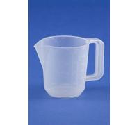 HoitoDeals 1Pcs Clear Plastic Measuring Jug Liquid Water For Baking Kitchen Tool (1 Pint)