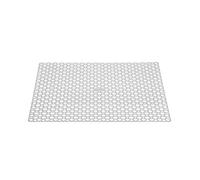 HoitoDeals 1Pcs Cream Plastic Sink Draining Board Mat Drainer For Kitchen Washing Up Pots Drying Tray Mats
