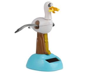 HoitoDeals 1Pcs Seagull Bird Collectable Solar Powered Pal Seagull Bird Novelty