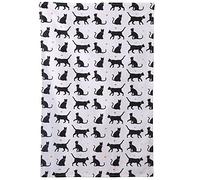 HoitoDeals Cotton I Love My Cat Design Tea Towel For Home Travelling (1Pcs)