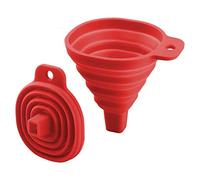 HoitoDeals Flexible Collapsible Silicone Funnel Foldable Kitchen Liquid Hopper Tool
