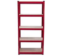 HoitoDeals Heavy Duty Racking Storage Shelving Units Shelf Rack For Shop Home Garage