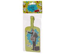 HoitoDeals PVC Luggage Tag For Fun Travel Holiday Filler Gift Novelty Ornament