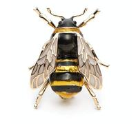 HoitoDeals Realistic Bumble Bee Brooch Bee Insect Pin Broach For Fashion Jewellery