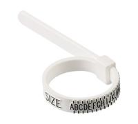 HoitoDeals Ring Sizer Measures Ring Sizes UK - A to Z With Ring Size Guide Including Ring Size Chart for Men and Women