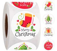 HoitoDeals Stickers Presents Cards Gifts Merry Xmas Stocking Labels Christmas Stickers