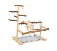 HOIXZCS Parakeet Bird Play Stand Bird Gym Unique Structure Supporting Exercise And Engagement For Feathered Friends At Home Parakeet Play Stand Gym Playpen