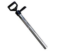 HOIXZCS Portable Seafood Catching Tool Shrimp Pump,Black Silver,72cm | Sea Sausages Pumping Shrimp Pumping Barrel Clam Sea Intestine Extractor Pump Stainless Steel Catching Tool