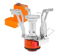 Hojalis 3000W Camping Gas Stove, Mini Burner with Piezo Ignition and Carrying Box, Portable Camping Stoves Backpacking Stove, Camp Stoves for Outdoor Camping Hiking Cooking Picnic
