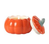 Hojalis Pumpkin Candles, Natural Soy Wax Pumpkin Spice Candle, Autumn Pumpkin Candle Decor, Ceramic Pumpkin, Pumpkin Shaped Scented Candles for Fall Decor, Thanksgiving Party, Halloween Decor (1 PCS)