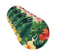 hojas tropicales y flores Car Air Freshener Cards for Women Men 4 Pack Cute Car Accessories Long Lasting Scent Car Diffuser Hanging Auto Aromatherapy Tablets Car Fresheners Gifts