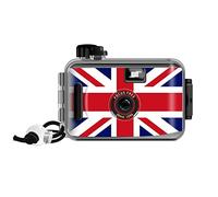 HOJO Disposable Camera Single Use Film Camera/Reusable 35mm Film Camera,One time Imaging,5m Waterproof,Retro Style Film Camera Multipack (Flag,Basic)
