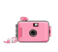 HOJO Disposable Camera Single Use Film Camera/Reusable 35mm Film Camera,One time Imaging,5m Waterproof,Retro Style Film Camera Multipack (PinkA,Basic)