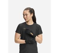 HOKA Airolite Run Gloves in Black/Gold, Size Small