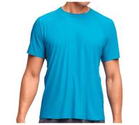 Hoka - Men's trail running T-shirt - M Airolite Short Sleeve 2.0 Hoka Blue for Men - Size L Blue
