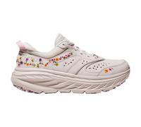 HOKA All Gender Vibrant Bloom Bondi L Shoes, Nimbus Cloud/Nimbus Cloud, 15 Women/14 Men