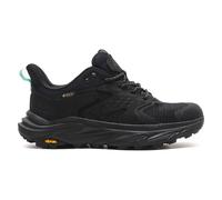 Hoka Anacapa 2 Low GTX Nubuck Textile Women's Comfort Trainers - Black Black - Size:UK 5.5