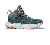 Hoka - GORE-TEX day hiking boots - Anacapa 2 Mid GTX W Mountain Fog/Droplet for Women in Recycled Polyester - Size 6 US - Blue Blue 6 US