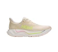 HOKA Women's Arahi 9 Road Running Shoes in Vintage Yellow/Alabaster, Size 8