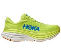 HOKA Bondi 8 Men's Performance Road Running Shoes Sneakers, Lettuce/Solar Flare, 12.5