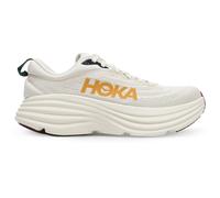 HOKA Men's Bondi 8 Road Running Shoes in Oat Milk/Alabaster, Size 8.5