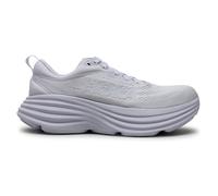 Hoka Bondi 8 Textile Women's Running Trainers - White White - Size:UK 4