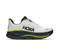 HOKA Men's Bondi 9 Road Running Shoes in White/Citrus, Size 11