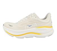 HOKA Men's Bondi 9 Road Running Shoes in White/Grout, Size 10
