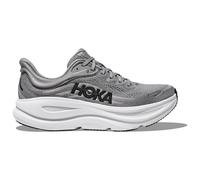 Hoka Bondi 9 Textile Synthetic Men's Running Trainers - Galactic Grey Stellar Grey - Size:UK 8.5