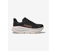 HOKA Women's Bondi 9 Road Running Shoes - Black/Rose Gold - Size: UK 7.5