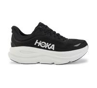 Hoka Bondi 9 Textile Synthetic Men's Running Trainers - Black White - Size:UK 9