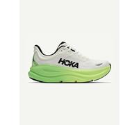 HOKA Women's Bondi 9 Road Running Shoes in White/Tart Apple, Size 5.5