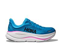 Hoka Bondi 9 Womens | Skyward Blue / Neon Fuchsia - Blue / Standard / 7.5