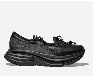 HOKA Bondi Mary Jane Lifestyle Shoes in Black, Size 10