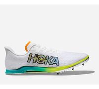 HOKA Cielo X 2 MD Race Shoes in White/Ceramic, Size M9.5/ W10
