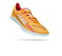 HOKA Cielo X LD Race Shoes in Radiant Yellow/Camellia, Size 7