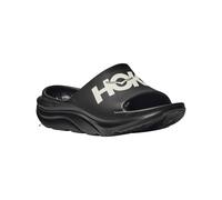 HOKA Ora Recovery Athletic Slide Flip Flops black white - 44