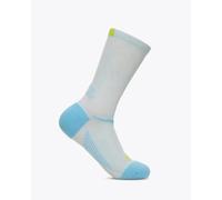 HOKA Clifton 10 Crew Run socks white sky blue - S